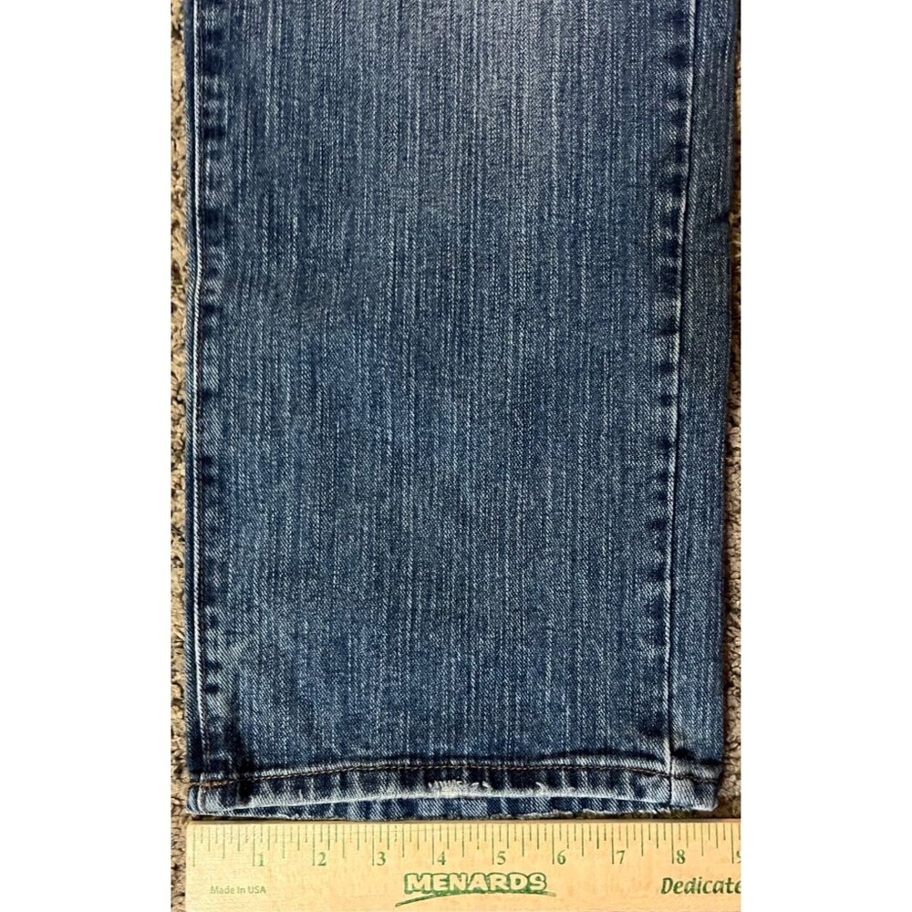 Vintage Faded Glory Loose Straight Men’s Jeans 30x30 Dark Stone Denim 100% Cotto - Picture 12 of 15